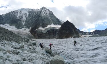 Gletsjertocht in de Walliser Alpen