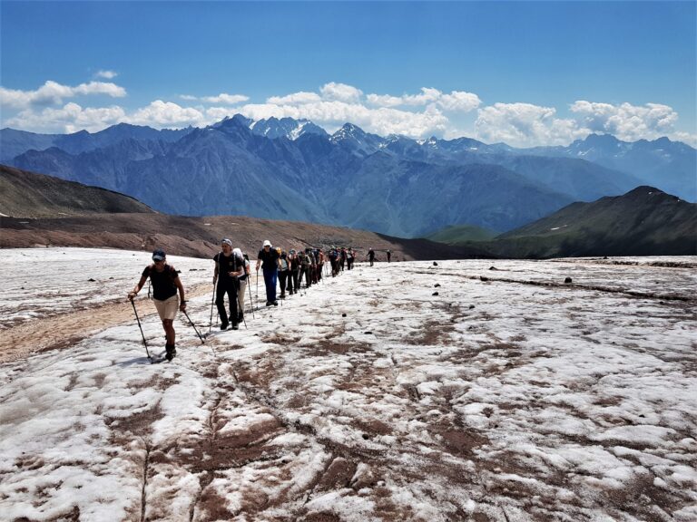 Kazbek beklimmen Kaukasus - Mountain Network1