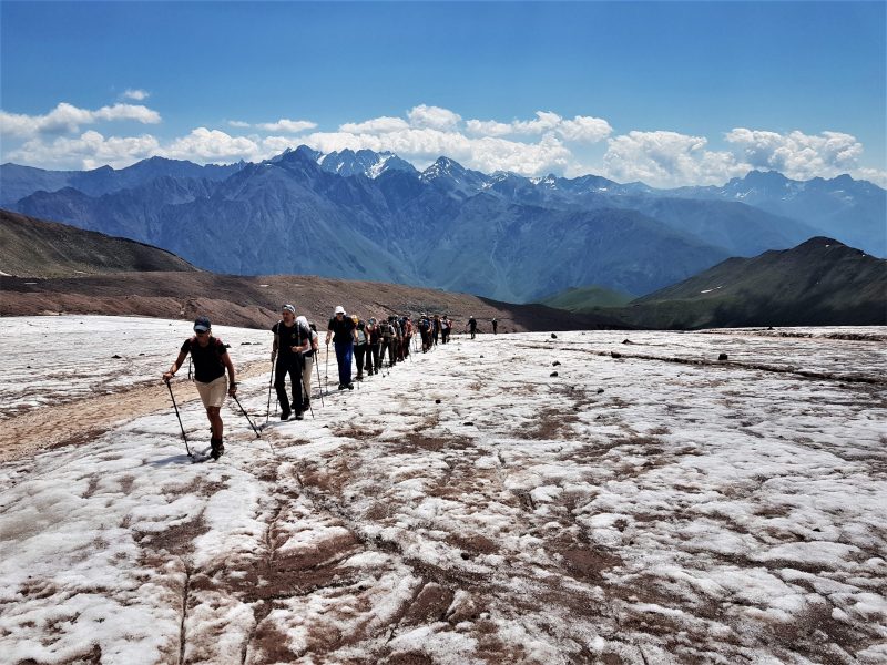Kazbek beklimmen Kaukasus - Mountain Network1
