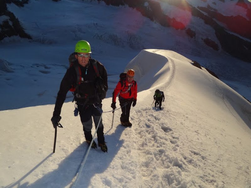 Dufourspitze beklimmen